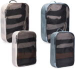 Thule Set de 2 cuburi de ambalare mari si 2 cuburi de ambalare medii , Thule, 3205580, Gri-Alb (TPCS205 POND GRAY/WHITE) Geanta, rucsac laptop