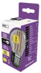 EMOS led lámpa filament izzó kisgömb 3, 4W E27 470lm meleg fehér (ZF1120)