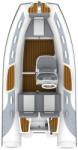 Gala V360 RIB felfújható hajó