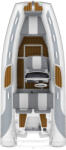 Gala V420 RIB felfújható hajó