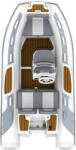 Gala V330 RIB felfújható hajó