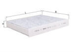 MAHLE Filtru habitaclu KNECHT cu carbon activ LAK472 (LAK472)