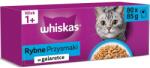 Whiskas Halas jutalomfalat zselében - Nedves macskaeledel - 80x85g