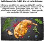 Paka Zwierzaka Nyúl erdei gyümölcsökkel S - száraz kutyaeledel - 9kg