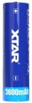  18650 3, 6 V-os lítium-ion 3600 mAh-s akkumulátor védelemmel