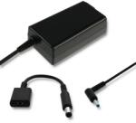 Qoltec 51728 Hálózati adapter HP-hez | 65W | 19V | 3, 33A 4, 5*3, 0+tűs | adapter 4, 5*3, 0+tűs/7, 4*5, 0+tűs | tápkábel