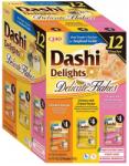Inaba Foods Dashi Delights Delicate pelyhek csirkés keverék - nedves macskaeledel - 12x40g