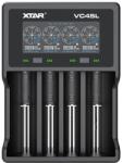  XTAR VC4SL akkumulátortöltő 18650 Li-ion / Ni-MH / Ni-CD hengeres akkumulátorokhoz