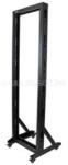 STARTECH 42U 2-Post Open Frame Server Rack, 19in Rolling IT Rack with 661lb (300kg) Weight Capacity, Space-Saving Floor-Standing Network Rack (2POSTRACK42) (2POSTRACK42)