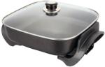 Elite Електрическа тава elite fp-1500bl, Мощност 1500w, С капак, Незалепващо, Регулируем термостат, Черен (el-71227)