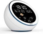 NASA WSP1500 fehér időjárás-állomás/Bluetooth hangszóró Moon