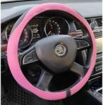 Autolife Univerzális műbõr kormányvédõ 38cm pink 2397P (2397P) - aruhaz