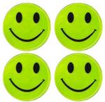 AUTOLIFE Fényvisszaverõs smiley-matrica, 4db (36169)