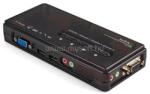 StarTech 4 Port Black USB KVM Switch Kit with Cables and Audio (SV411KUSB) (SV411KUSB)