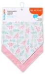 Babyono Лигавник-бандана BabyOno - Be Active, 2 броя, Leaves (5901435414903) - ozone