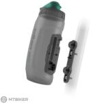 FIDLOCK TWIST SET kulacs + mágneses-csavaros kulacstartó vázra, 590 ml, szürke