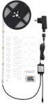EGLO 32859 - Bandă LED COB RGB dimabilă, 5m, 12W, 230V, 4000K, IP44 +telecomandă (EG32859)