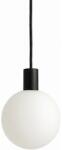 Argon 9005 - Lampă suspendată de exterior pe cablu ORE, 1xG9/6W/230V, neagră (AR9005)
