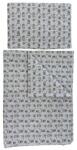 Soffi Baby 2 részes gyerek ágynemű 135x90 - 40x60cm hód fehér