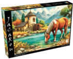 JaCaRou 1000 db-os puzzle - Millstream Pause (JP-MILL1000) (JP-MILL1000)
