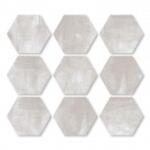 Oliver Design Középdekor Old - Pilar Gris Hexa Rett. /11cm/ I. O (buold31plr0008)