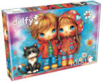 Delfy 1000 db-os puzzle - Joyful Childhood Trio (DE-26012) (DE-26012)