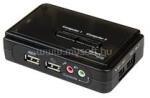 StarTech 2 Port Black USB KVM Switch Kit with Audio and Cables (SV211KUSB) (SV211KUSB)
