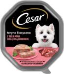 Cesar тава 150 г - пълноценна влажна храна за възрастни кучета, пастет с нежно телешко месо и птиче месо