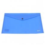 Daco Mapa tip plic cu capsa, format A4, plastic Albastru (MP120A)