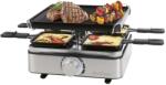 Proficook Grill Raclette ProfiCook PC RG 1301 pentru 4 persoane, 800W, cu termostat reglabil (501301)