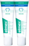 Elmex Sensitive Whitening pasta de dinti din ingrediente naturale pentru dinti mai albi 2x75 ml