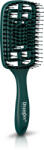 Dtangler Dry Blow, Glow And Go perie pătrată pentru uscarea părului culoare Emerald Green 1 buc - vivantis