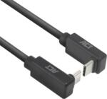 ACT Кабел USB-C 10Gbps, 60W, 0.5м, конектори на 90° up/down angled (EWENT-ACT-CAB-AC7476) - cybertrade