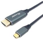 Equip Кабел Equip - 133416 (USB-C към HDMI, apa/apa, 4K/60Hz, алуминиев корпус, 2 м) (133416)