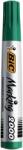 BIC Алкохолен маркер, 4, 95 мм, коничен, bic "eco 2000", зелен 8209123 (8209123)