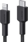 AUKEY CB-CL03 USB-C LIGHTNING 2m Black (cb-cl03)