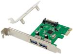 Conceptronic Разширителна карта Conceptronic - EMRICK06G (PCIe x1 към 2x USB-A 3.0) (EMRICK06G)