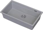 Ruvetti Latios gránit mosogató 74.5x43.5 cm szürke/grafit/onix 3001LA_GR80_P (3001LAGR80P)