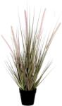 Mica Decorations Dogtail fű műnövény cserépben 30 cm átmérő x 53 cm lila