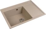 Pyramis Camea gránit mosogató 68x50 cm bézs 070223411 (070223411)