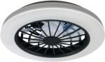 Polux Led димируемо таванно осветително тяло с вентилатор ghana led/24w/230v бяло/черно + дистанционно управление (sa2495)