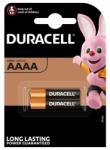 Duracell tartós elem AAAA, alkáli, 2db/csomag LR8D425 (LR8D425)