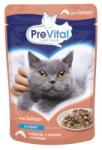 PreVital Macskaeledel Mix 4 Ízű Csirke, Borjú, Lazac, Baromfi - nedves macskaeledel - 96 x 100 g