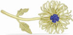  Arannyal Bevont Ezüst Bross Lila Drusy-val, Y63913