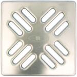 HL lefolyórács 11, 5x11, 5 cm, nemesacél (HL037N.1E)