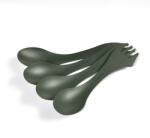 Light My Fire Set de tacâmuri Light My Fire Spork original 4-pack, sagegreen
