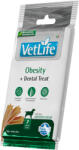 Vet Life Obesity + Dental Treat, Medium & Maxi (3 pungi ~ 3 x 7 buc baton de mestecat ~ 3 x 100 g) 300 g