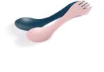 Light My Fire Set de tacâmuri Light My Fire Spork original 2-pack, hazyblue/dustypink