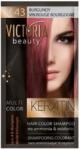 Victoria Beauty Оцветяващ шампоан с кератин - Бордо (v43), 4-8 измивания