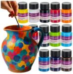 Maaleo Üveg- és kerámiafesték készlet 12×20 ml, sütőben fixálható (00026296)